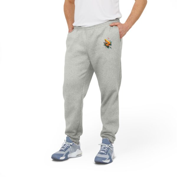 Untamed Venezuela: Golden Poison Dart Frog adidas Unisex Fleece Joggers